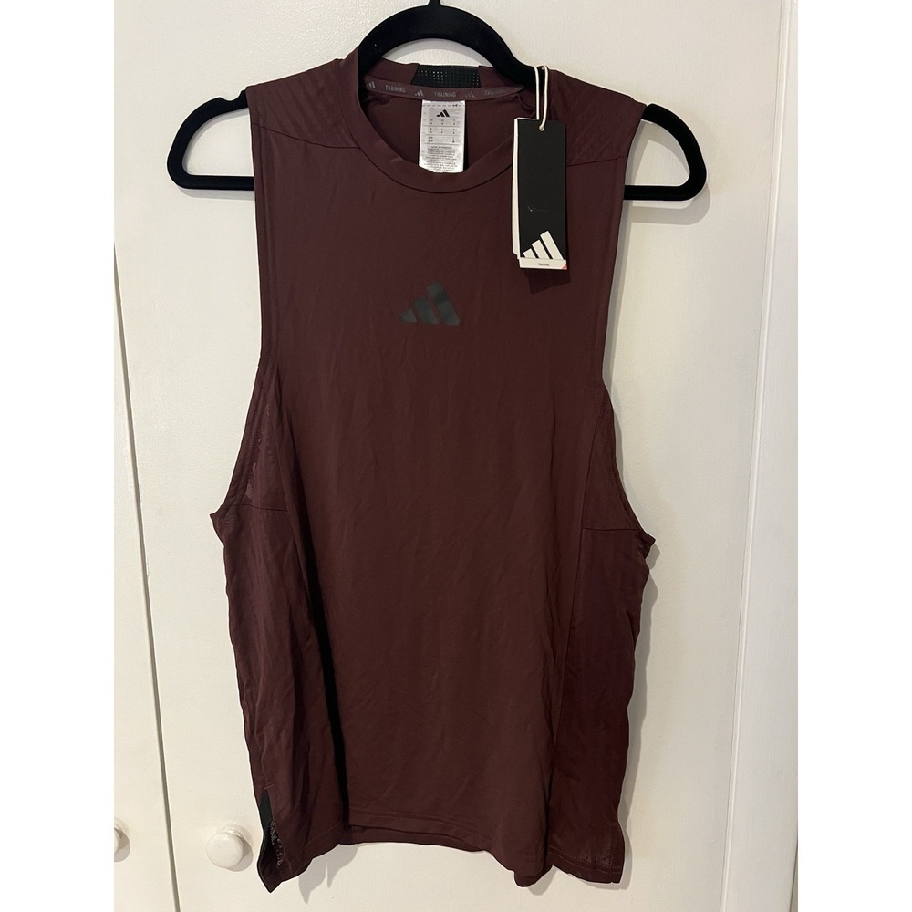 NWT Adidas Men's Designed For Training Intensity Tank Top Sz Small (JI8173)